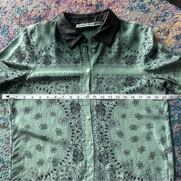 🐲Vintage Alexander Wang Button Down🐲 - Picture 8 of 9